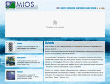Tablet Screenshot of miositalia.com